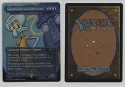 Legends of Bikini Bottom - Squidward Sarcastic Snob Foil Magic #1928 - Image 3