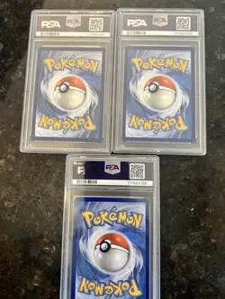 PSA Pokemon TCG Graded Cards Lot Of 3 - Multiple Sets - Image 5