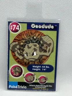 graveler #75 - PokeTrivia Mewtwo Strikes Back Collectible Movie Scene 5 - Image 2