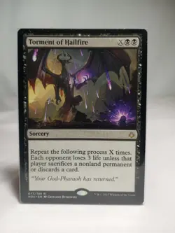 Torment of Hailfire NM Hour of Devastation 077/199 MTG Regular - Image 1