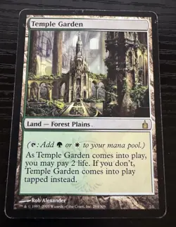 Temple Garden - Ravnica: City of Guilds MTG magic the gathering - Image 1