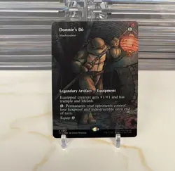 Donnie's Bo - Shadowspear (Borderless) - Teenage Mutant Ninja Turtles - Regular - Image 1