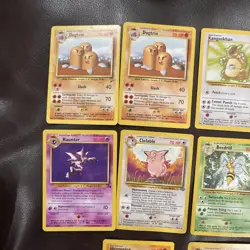 Vintage WOTC Pokemon Card Rare Lot 10x Fossil Jungle Base Set 1999 - Image 2