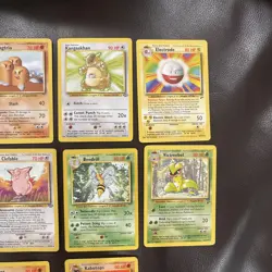 Vintage WOTC Pokemon Card Rare Lot 10x Fossil Jungle Base Set 1999 - Image 3