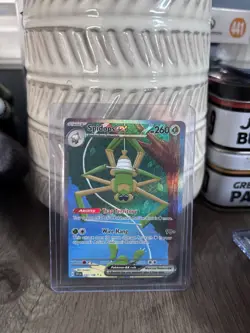 Pokemon TCG Spidops EX Scarlet & Violet Base Set Holo Card 243/198 - Image 1