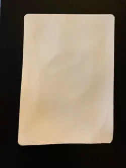 Pokemon TCG Blank Front Error Card No Boarder - Image 1