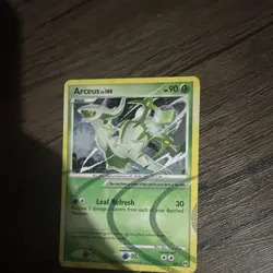 Pokemon Arceus Basic Holo Rare Arceus AR2 English 90 HP Leaf Refresh 30 - Image 1