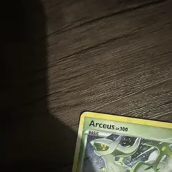 Pokemon Arceus Basic Holo Rare Arceus AR2 English 90 HP Leaf Refresh 30 - Image 3