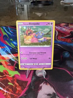 Galarian Slowpoke SWSH126 Pokemon Black Star Promo NM - Image 1