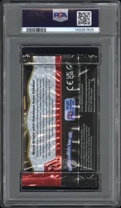 2024 Pokemon Paldean Fates Shiny Pikachu PSA 8 NM-MT Foil Booster Pack - Image 2