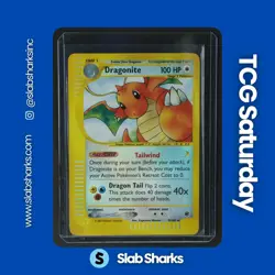 2002 POKEMON EXPEDITION SET #43 DRAGONITE REVERSE HOLO RARE - Image 1