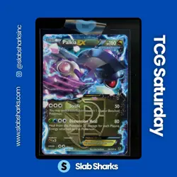 2013 POKEMON BLACK & WHITE PLASMA BLAST #66/101 PALKIA EX - Image 1
