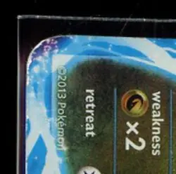 2013 POKEMON BLACK & WHITE PLASMA BLAST #66/101 PALKIA EX - Image 3