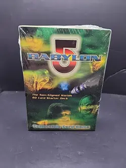 BABYLON 5 CCG The Non-Aligned Worlds 60 Card Starter Deck (BRAND NEW) - Image 1