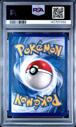 1999 POKEMON BASE SET UNLIMITED #12 NINETALES-HOLO PSA 8 - Image 2