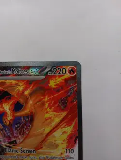 Pokemon TCG Team Rockets Moltres EX Card 229/182 Destined Rivals - Image 5