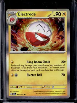2023 Pokemon SV 151 Electrode #101/165 - Image 1