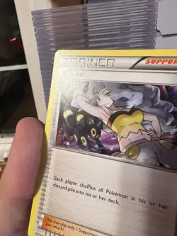 Pokemon TCG Karen XY177 Black Star Promo 2016 NM/M - Image 3