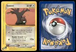 ✰ SENTRET 107 COMMON AQUAPOLIS POKEMON ✰ HP - Image 1