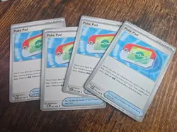 4x Poke Pad - 081/088 - ME03: Perfect Order (ME03) Pokemon Playset x4 - Image 1