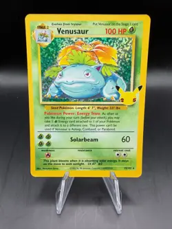 TCG POKEMON CELEBRATIONS VENUSAUR HOLO 15/102 (B) - Image 1