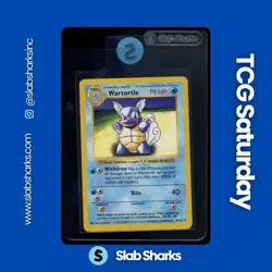 1999 POKEMON BASE SET SHADOWLESS #42/102 WARTORTLE - Image 1