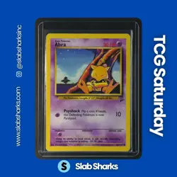 2000 POKEMON BASE SET 2 #65/130 ABRA - Image 1