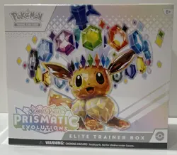 Pokemon Prismatic Evolutions Elite Trainer Box ETB New Sealed - Image 1