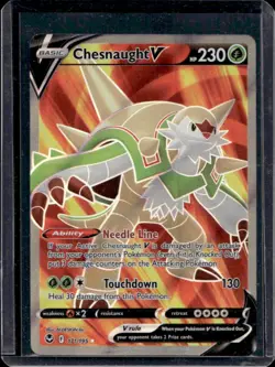 2022 Pokemon SWSH Silver Tempest Chesnaught V Full Art #171/195 - Image 1