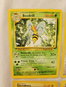 VTG 1999 Pokemon Base Set 6 Lot ALL RARES! Dragonair Dugrtio Electrode - LP/NM! - Image 2
