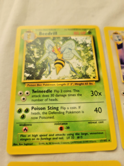 VTG 1999 Pokemon Base Set 6 Lot ALL RARES! Dragonair Dugrtio Electrode - LP/NM! - Image 3