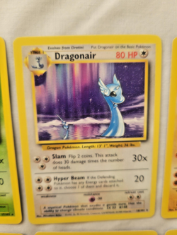 VTG 1999 Pokemon Base Set 6 Lot ALL RARES! Dragonair Dugrtio Electrode - LP/NM! - Image 4