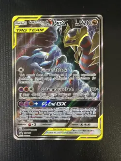 Pokemon Garchomp and Giratina GX TAG TEAM SM193 Black Star Promo NM - Image 1