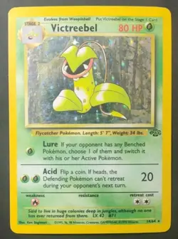 Pokemon Jungle Set Rare, Holo Victreebel 14/64 (Unlimited, English) - Image 1