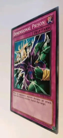 Yu-Gi-Oh! Dimensional Prision SDCR-EN033 Unlimited Edition COmmon NM - Image 3