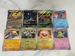 Pokemon TCG Koraidon Flutter Mane Zapdos Full Art Cards Lot Bundle - Image 1