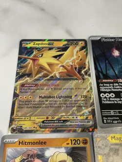 Pokemon TCG Koraidon Flutter Mane Zapdos Full Art Cards Lot Bundle - Image 2