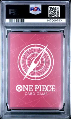 2025 ONE PIECE PROMOS PSA MAGAZINE EXCLUSIVE #001 SHANKS PSA 10 - Image 2