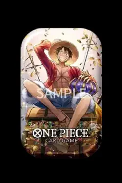 One Piece TCG Tin Pack Vol. 2 Luffy W/Promo And Two OP-13 Packs Brand New - Image 1