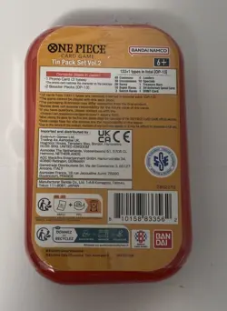 One Piece TCG Tin Pack Vol. 2 Luffy W/Promo And Two OP-13 Packs Brand New - Image 3