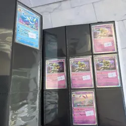 Pokemon Prismatic Evolution Reverse Holo Bundle Joblot + Binder 200+ Cards - Image 4