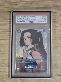 Boa Hancock SP One Piece English, OP01-078 Kingdoms of Intrigue OP04 - PSA 10 - Image 1
