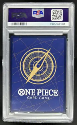 2025 One Piece OP13 EN Portgas D. Ace Manga Alternate Art #119 PSA 10 Gem Mint - Image 2