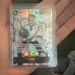 EB04-044 Koby SR Alt Art Manga Adventure on Kami’s Island One Piece TCG English - Image 1