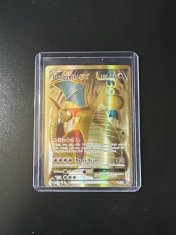 Pokemon TCG Dragonite EX Full Art Ultra Rare Card Evolutions XY - Image 1