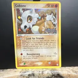 Pokemon Cubone 51/109 EX Team Rocket Returns Reverse Holo 50 HP Nintendo Card - Image 1