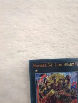 BLC1-EN037 Number 54: Lion Heart : Gold Ultra Rare 1st Edition YuGiOh Card - Image 2