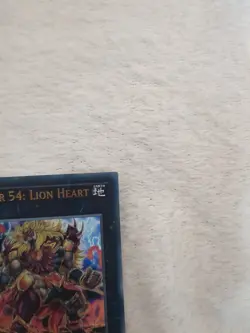 BLC1-EN037 Number 54: Lion Heart : Gold Ultra Rare 1st Edition YuGiOh Card - Image 3