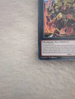 BLC1-EN037 Number 54: Lion Heart : Gold Ultra Rare 1st Edition YuGiOh Card - Image 4