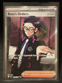 Boss's Order 256/217 Full Art Ascended Heroes Pokemon Card - Image 1